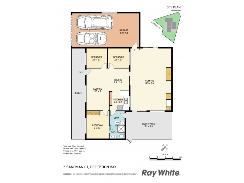 5 Sandman Court, Deception Bay QLD 4508 Floorplan