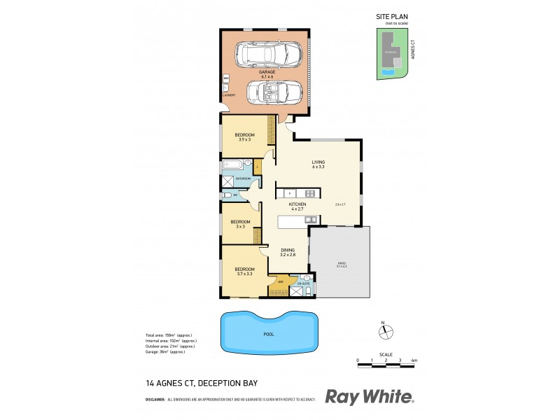 14 Agnes Court, Deception Bay QLD 4508 Floorplan