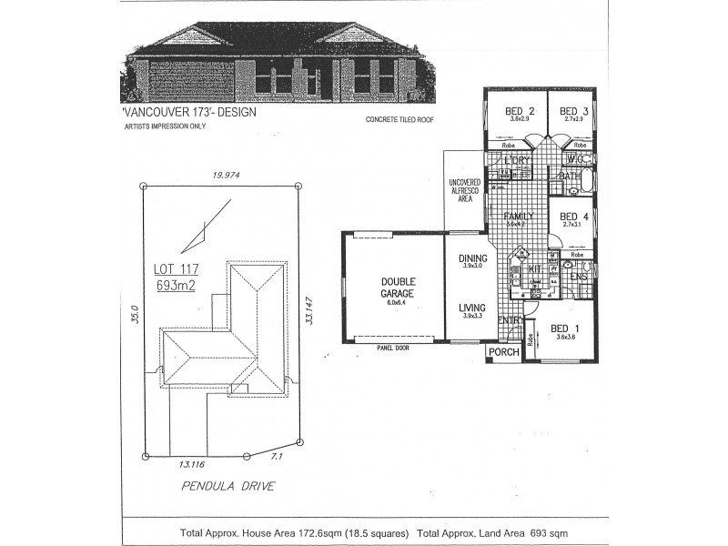 13 Pendula Drive, Burpengary QLD 4505 Floorplan