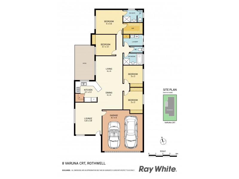 8 Varuna Court, Rothwell QLD 4022 Floorplan