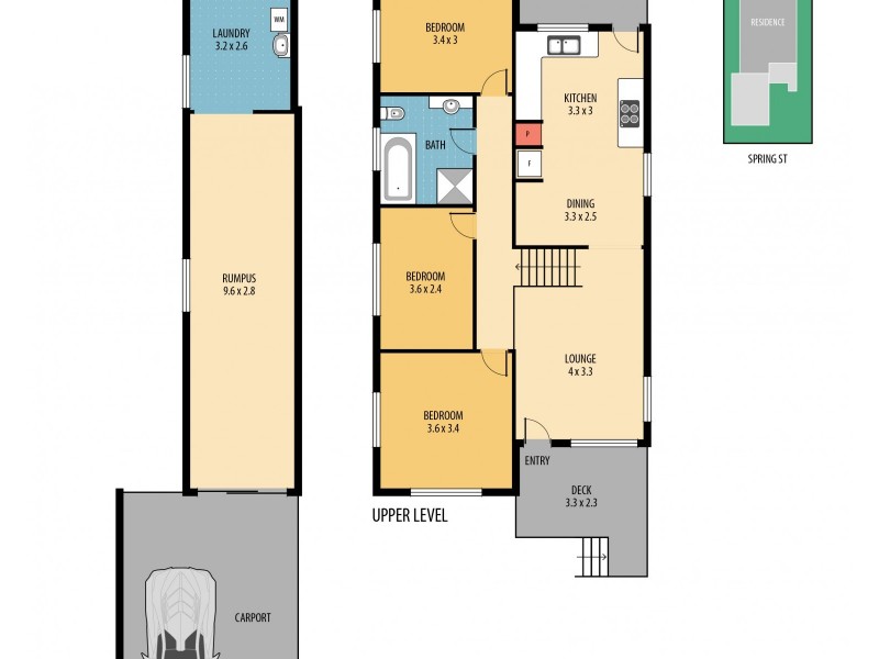 23 Spring Street, Deception Bay QLD 4508 Floorplan