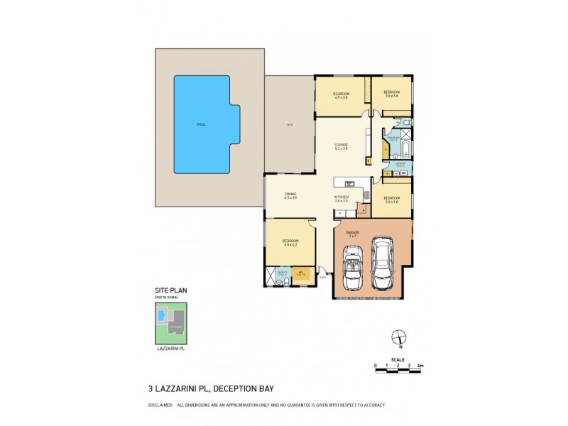 3 Lazzarini Place, Deception Bay QLD 4508 Floorplan