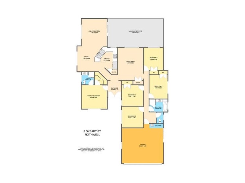 3 Dysart Street, Rothwell QLD 4022 Floorplan