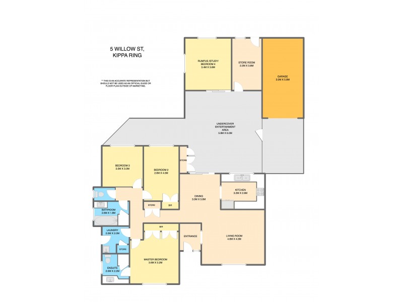 5 Willow Street, Kippa-ring QLD 4021 Floorplan