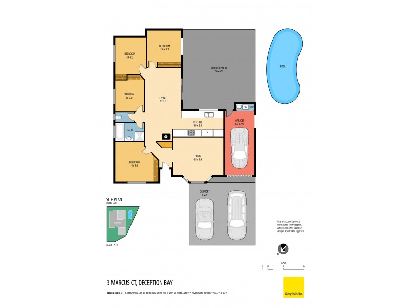 3 Marcus Court, Deception Bay QLD 4508 Floorplan