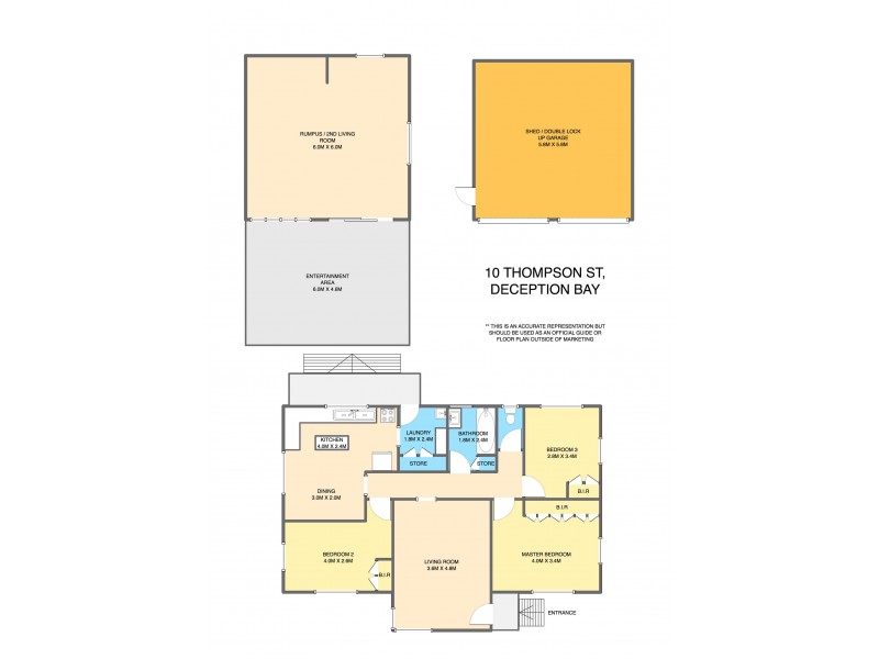 10 Thompson Street, Deception Bay QLD 4508 Floorplan