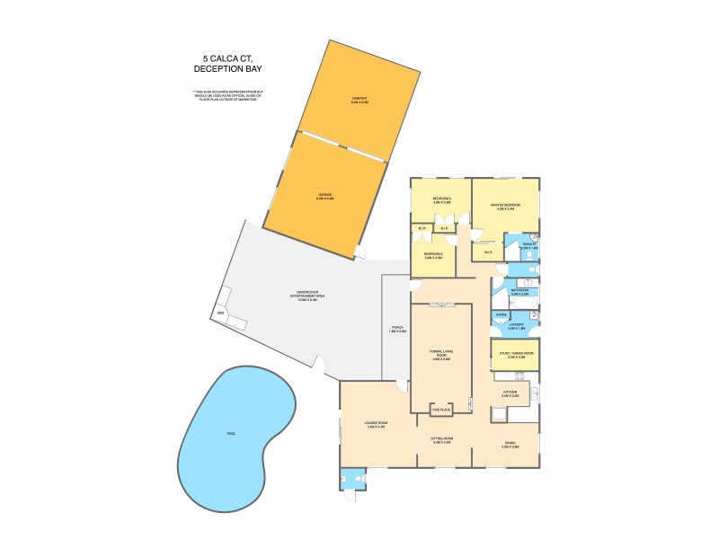 5 Calca Court, Deception Bay QLD 4508 Floorplan