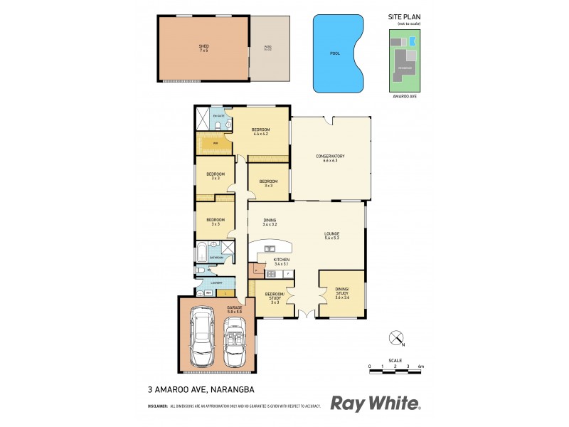3 Amaroo Avenue, Narangba QLD 4504 Floorplan
