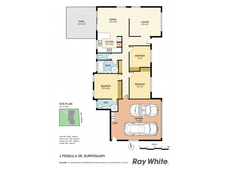 4 Pendula Drive, Burpengary QLD 4505 Floorplan