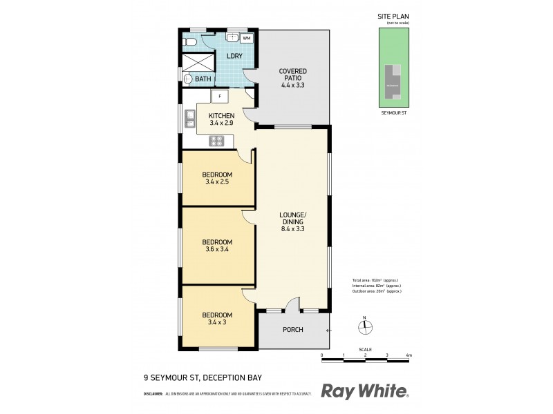 9 Seymour Street, Deception Bay QLD 4508 Floorplan