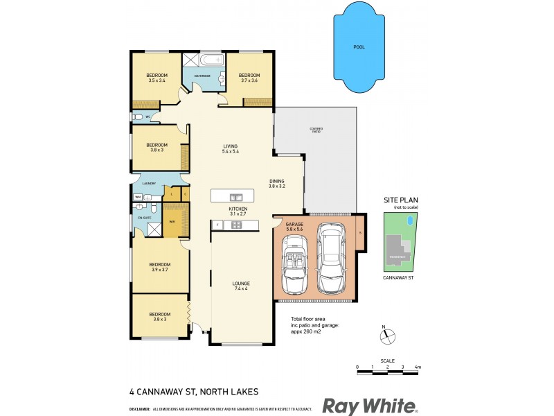 4 Cannaway Street, North Lakes QLD 4509 Floorplan