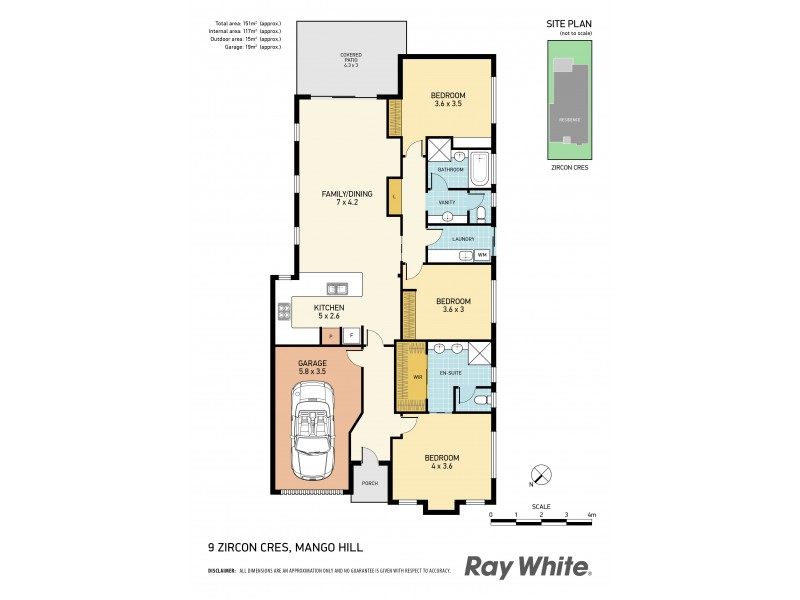 9 Zircon Place, Mango Hill QLD 4509 Floorplan