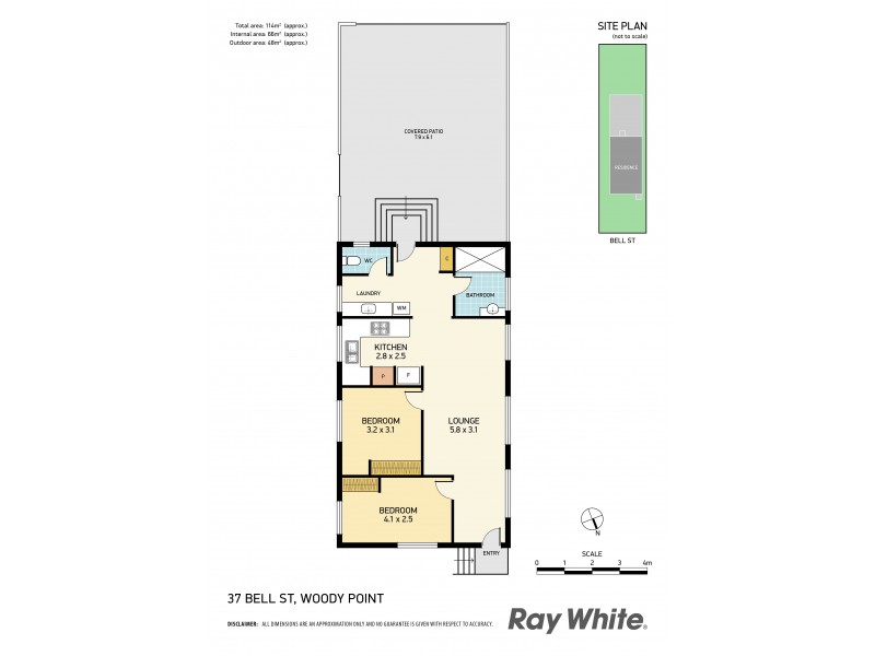 37 Bell Street, Woody Point QLD 4019 Floorplan