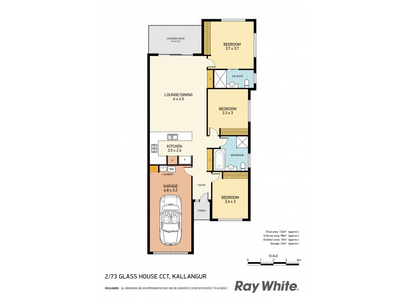 2/73 Glasshouse Circuit, Kallangur QLD 4503 Floorplan