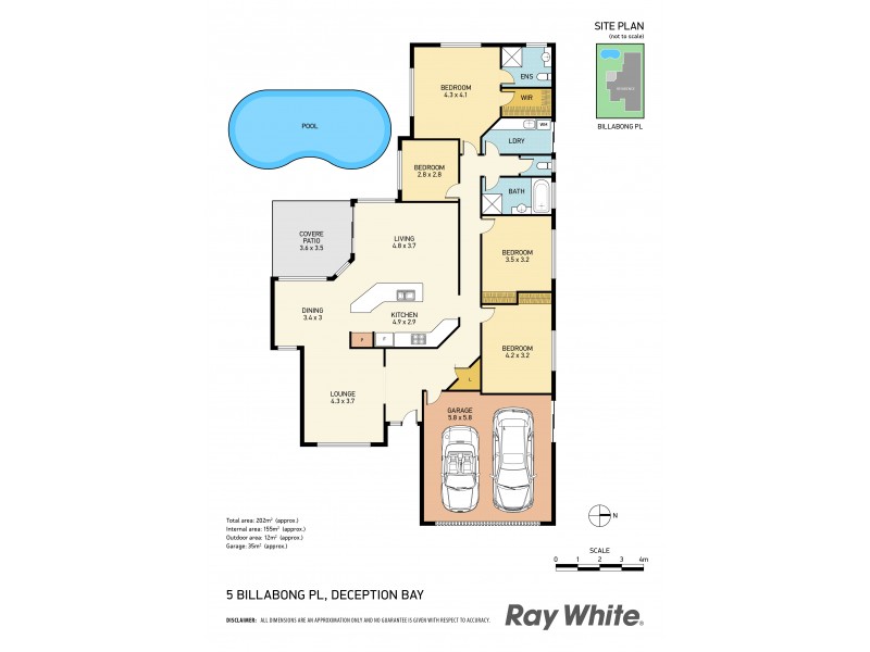 5 Billabong Place, Deception Bay QLD 4508 Floorplan