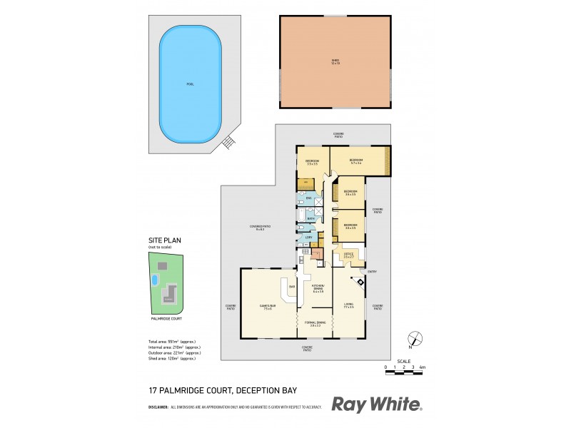 17 Palmridge Court, Deception Bay QLD 4508 Floorplan