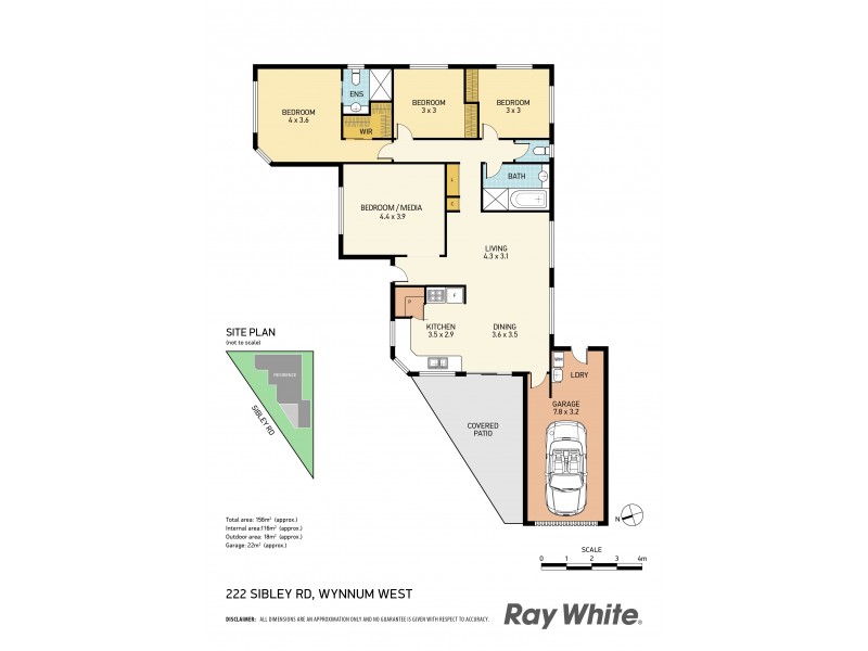 222 Sibley Road, Wynnum West QLD 4178 Floorplan
