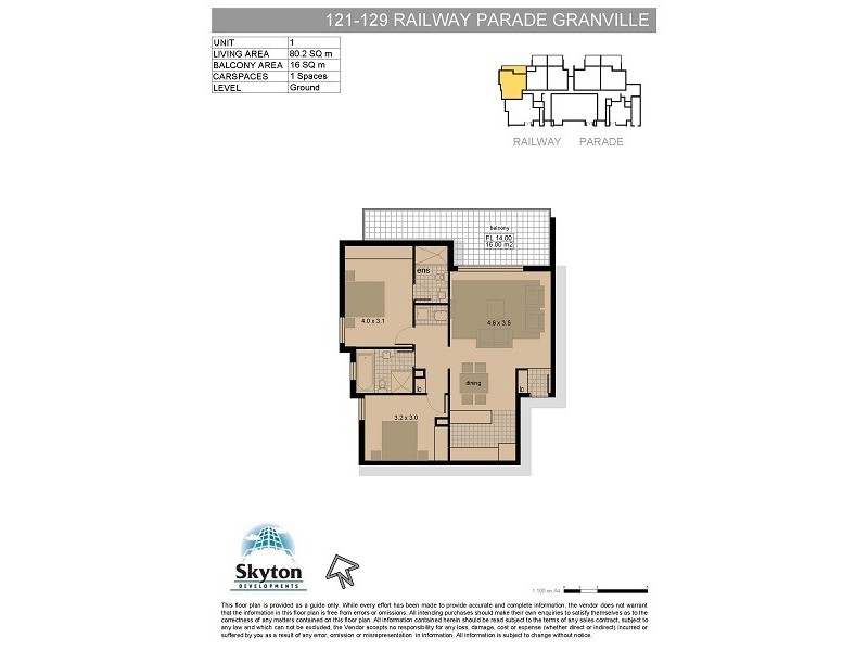 1/121-127 Railway Parade,, Granville NSW 2142