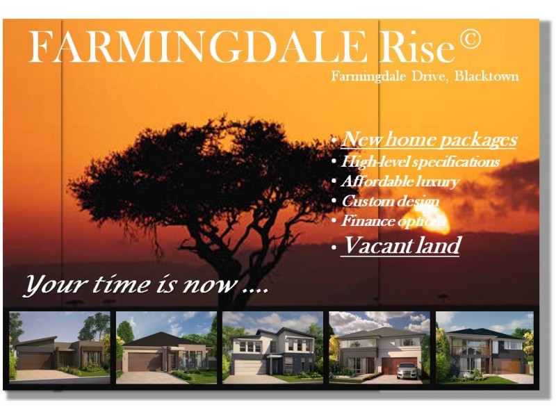 Lots 201-233 Farmingdale Drive, Blacktown NSW 2148