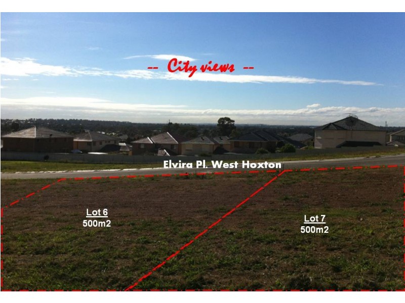 Lots 7-8 Elvira Place, West Hoxton NSW 2171
