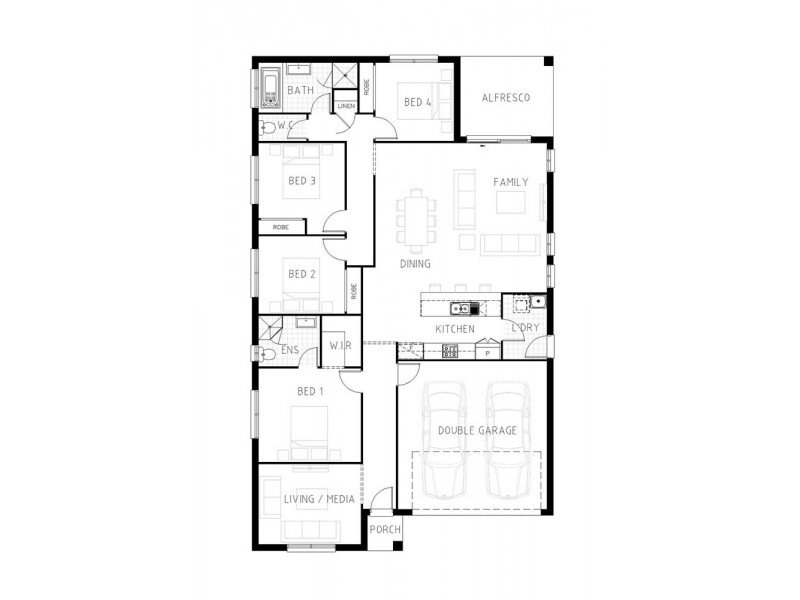 Aberglasslyn NSW 2320 Floorplan