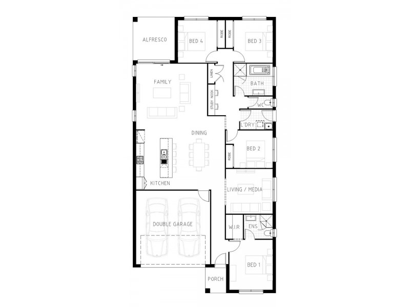 Lot 821 Horizon, Gillieston Heights NSW 2321 Floorplan