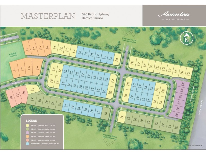New Estate Pacific Highway, Hamlyn Terrace NSW 2259 Floorplan