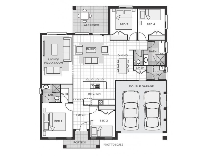 Lot 1036 Katal Street, Fletcher NSW 2287 Floorplan