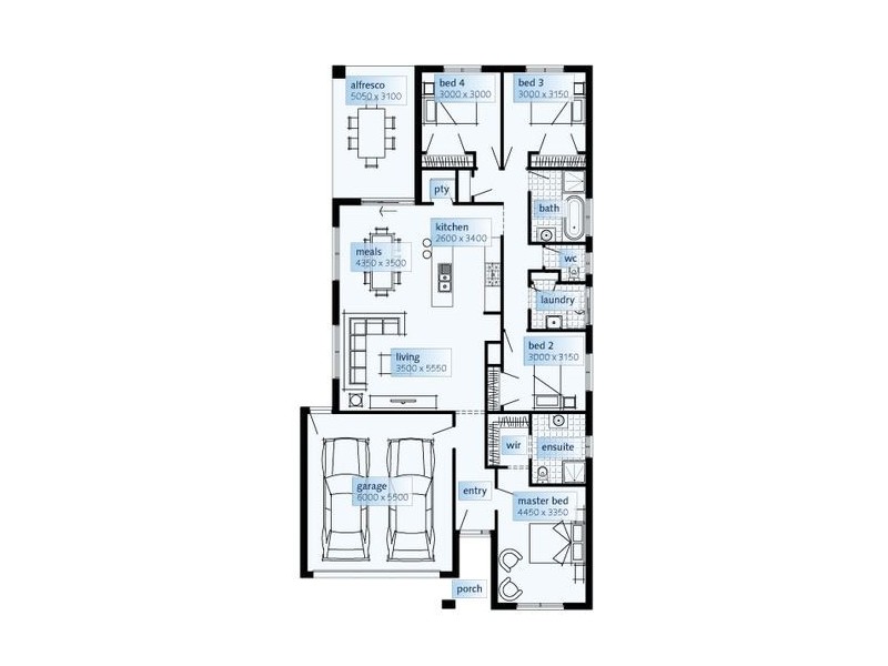 Lot 141 Cliftleigh Meadows Estate, Cessnock NSW 2325 Floorplan