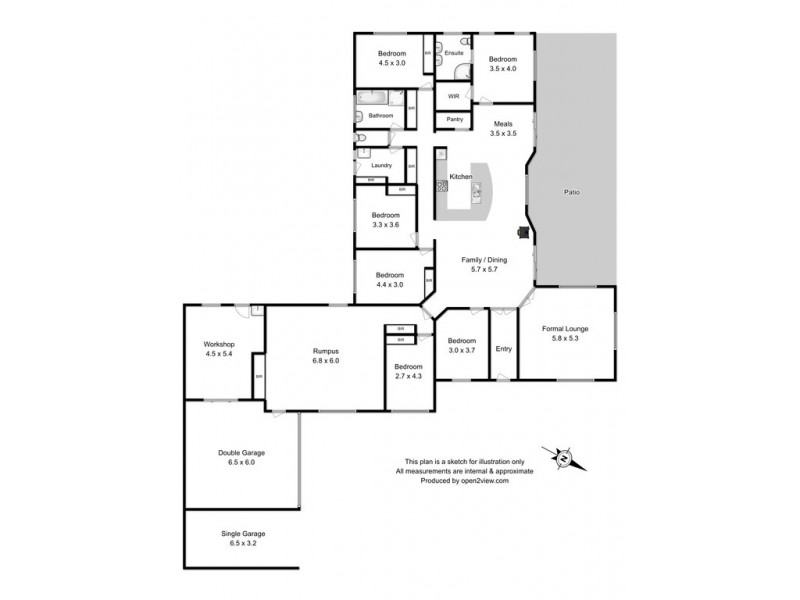 18 Burwood Drive, Blackmans Bay TAS 7052 Floorplan