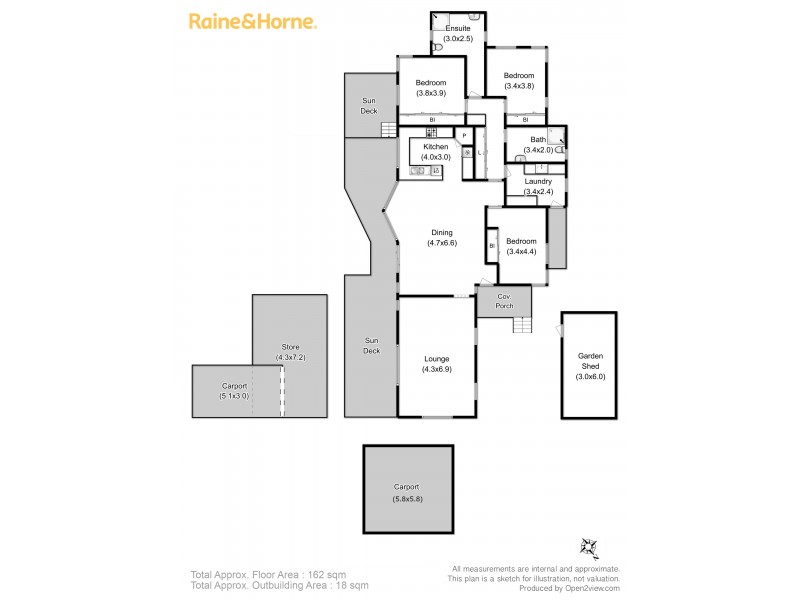 131 Sorell Street, Port Huon TAS 7116 Floorplan