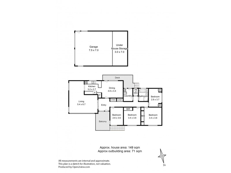 4 Kunama Drive, Kingston Beach TAS 7050 Floorplan