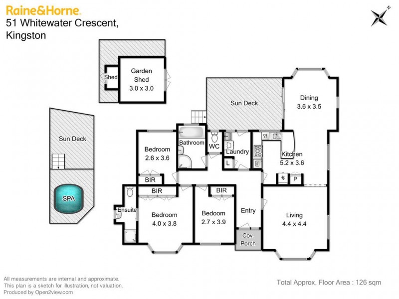 51 Whitewater Crescent, Kingston TAS 7050 Floorplan