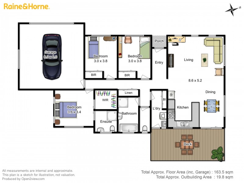 13 Reeves Crescent, Kingston TAS 7050 Floorplan