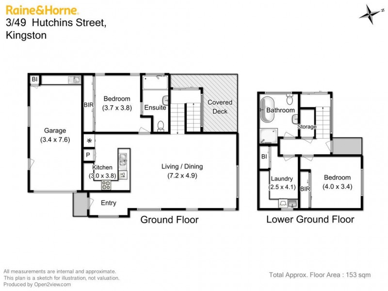 3/49 Hutchins Street, Kingston TAS 7050 Floorplan
