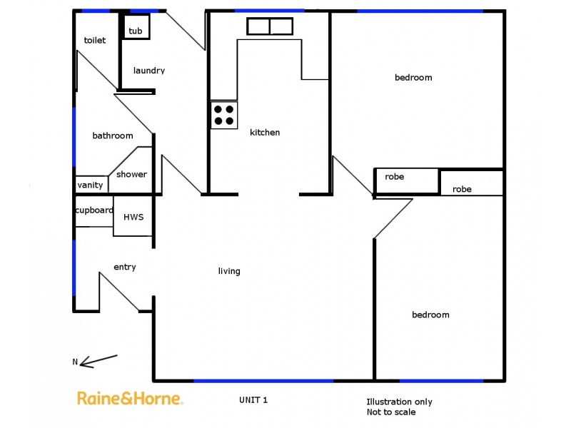 1/20 and 2/20 Ferguson Court, Kingston TAS 7050 Floorplan