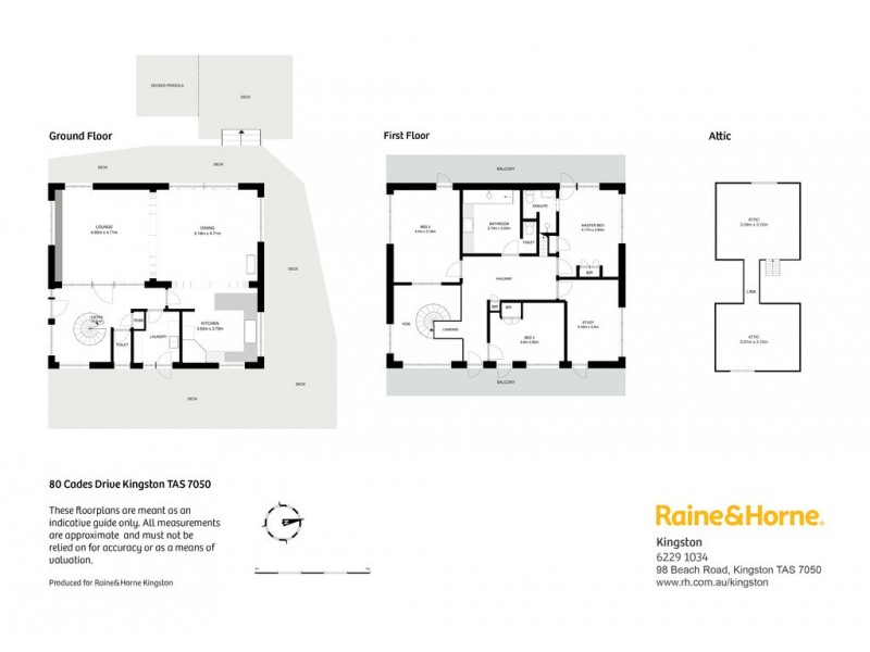 80 Cades Drive, Kingston TAS 7050 Floorplan