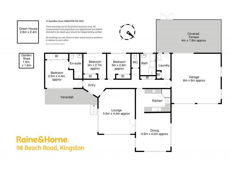 17 Guardian Court, Huntingfield TAS 7055 Floorplan