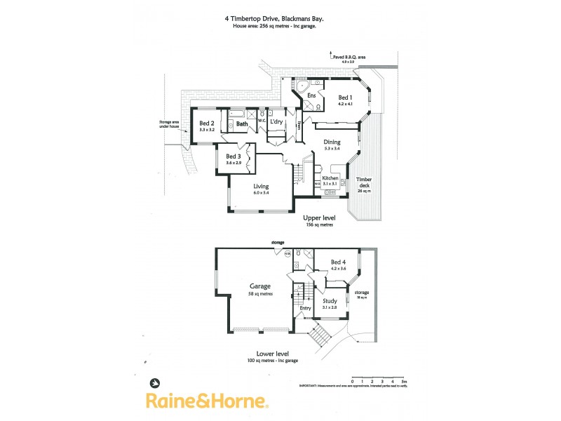 4 Timbertop Drive, Blackmans Bay TAS 7052 Floorplan