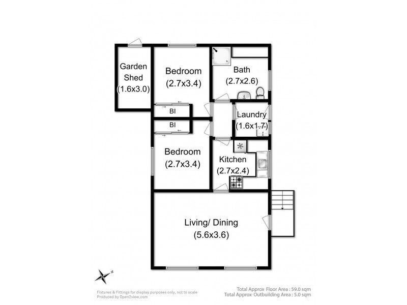3/10 Opal Drive, Blackmans Bay TAS 7052 Floorplan