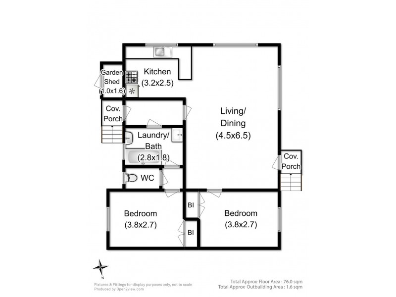 1/12 Baynton Street, Kingston TAS 7050 Floorplan