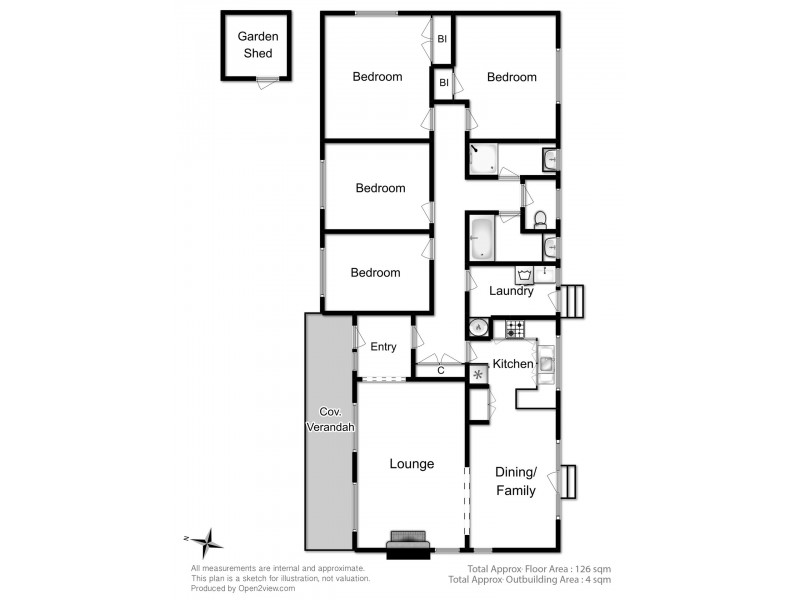 32 Crystal Downs Drive, Blackmans Bay TAS 7052 Floorplan
