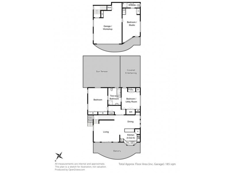 1/21 Olive Place, Kingston TAS 7050 Floorplan