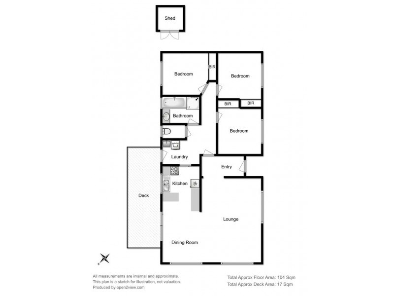 4 Guardian Court, Huntingfield TAS 7055 Floorplan