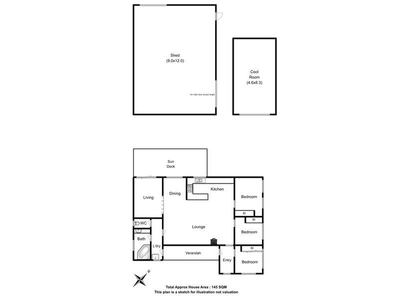 55 Longleys Road, Huonville TAS 7109 Floorplan