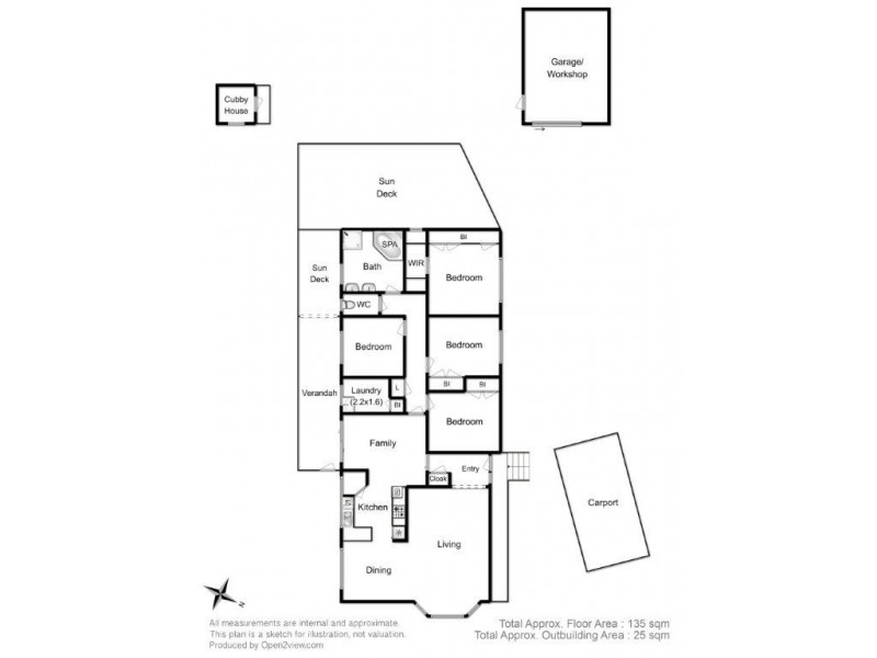 12 Corina Place, Kingston TAS 7050 Floorplan