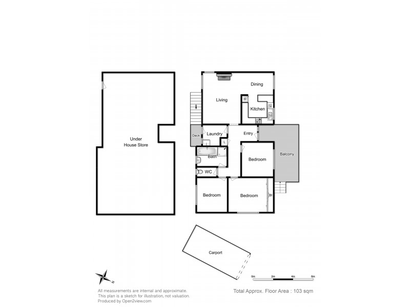 13 Pine Ave, Kingston TAS 7050 Floorplan