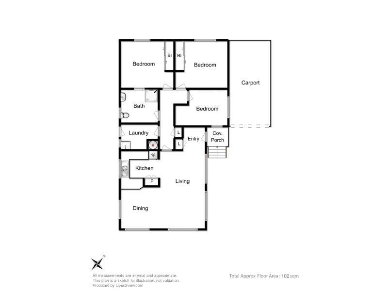 3/16 Pearsall Avenue, Blackmans Bay TAS 7052 Floorplan