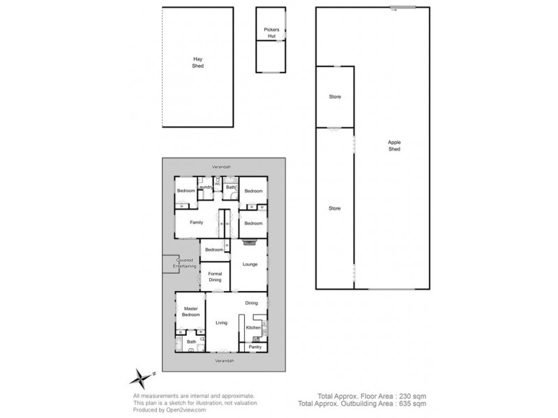 43 Maudsleys Road, Allens Rivulet TAS 7150 Floorplan
