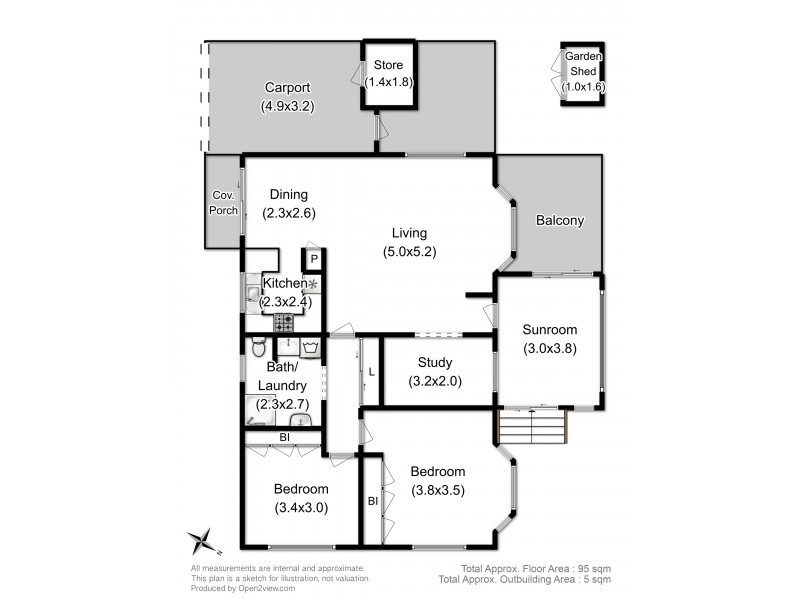 12 Fairway Drive, Kingston TAS 7050 Floorplan